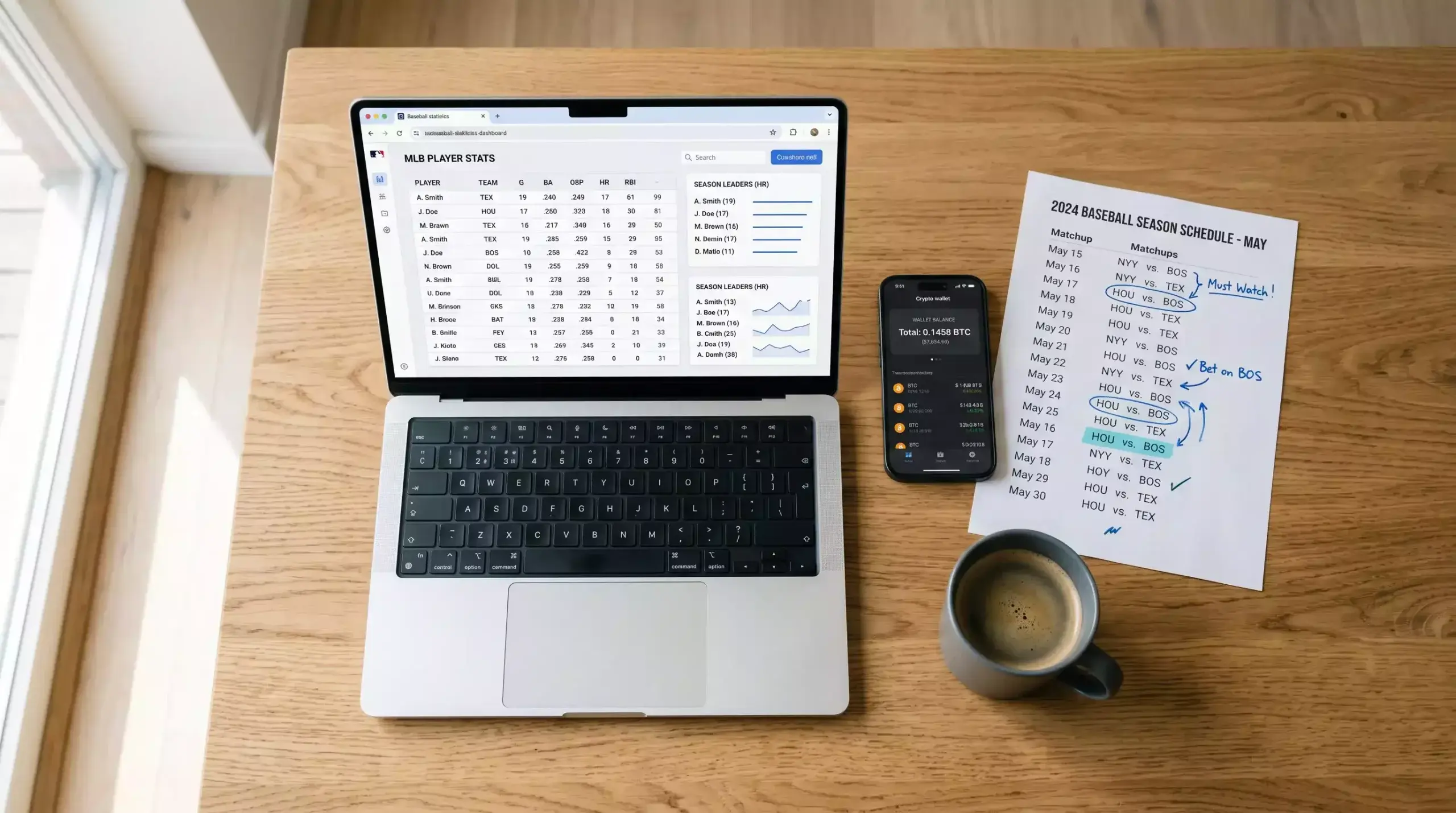 Data-driven MLB betting strategy dashboard for crypto sportsbook users