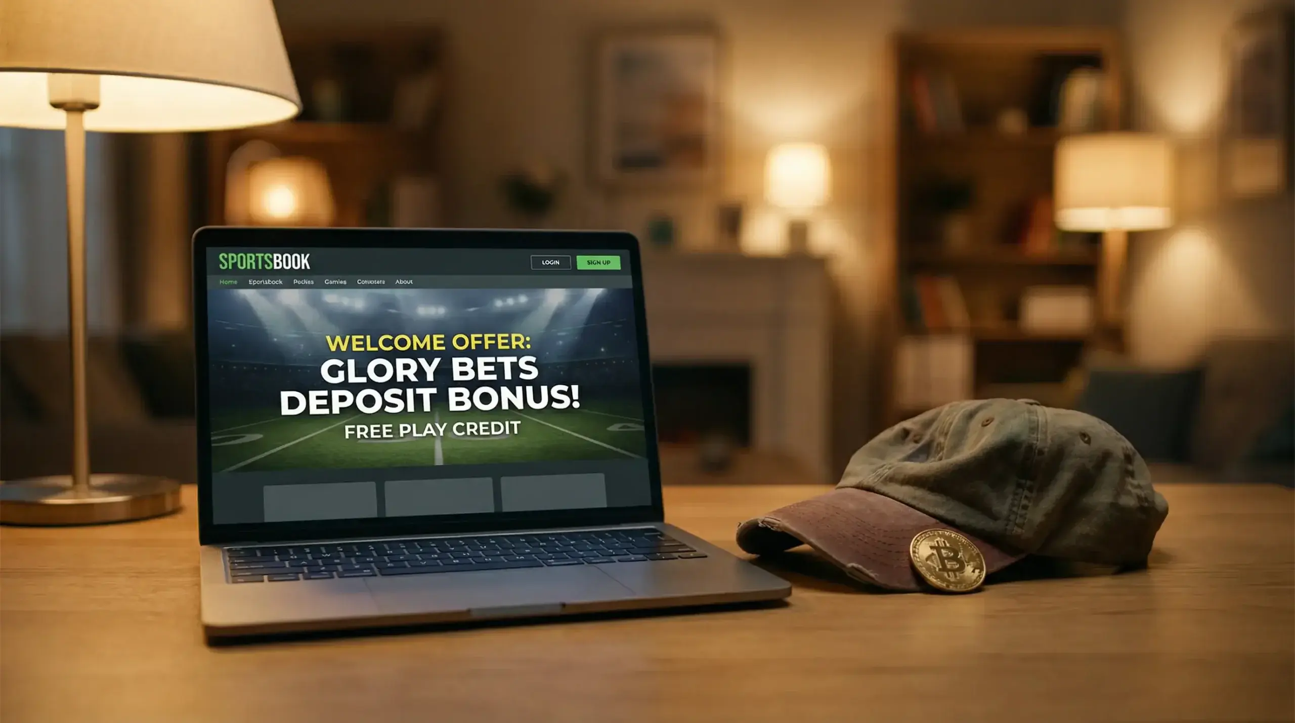 Crypto sportsbook bonus calculation breakdown showing wagering requirements and real value